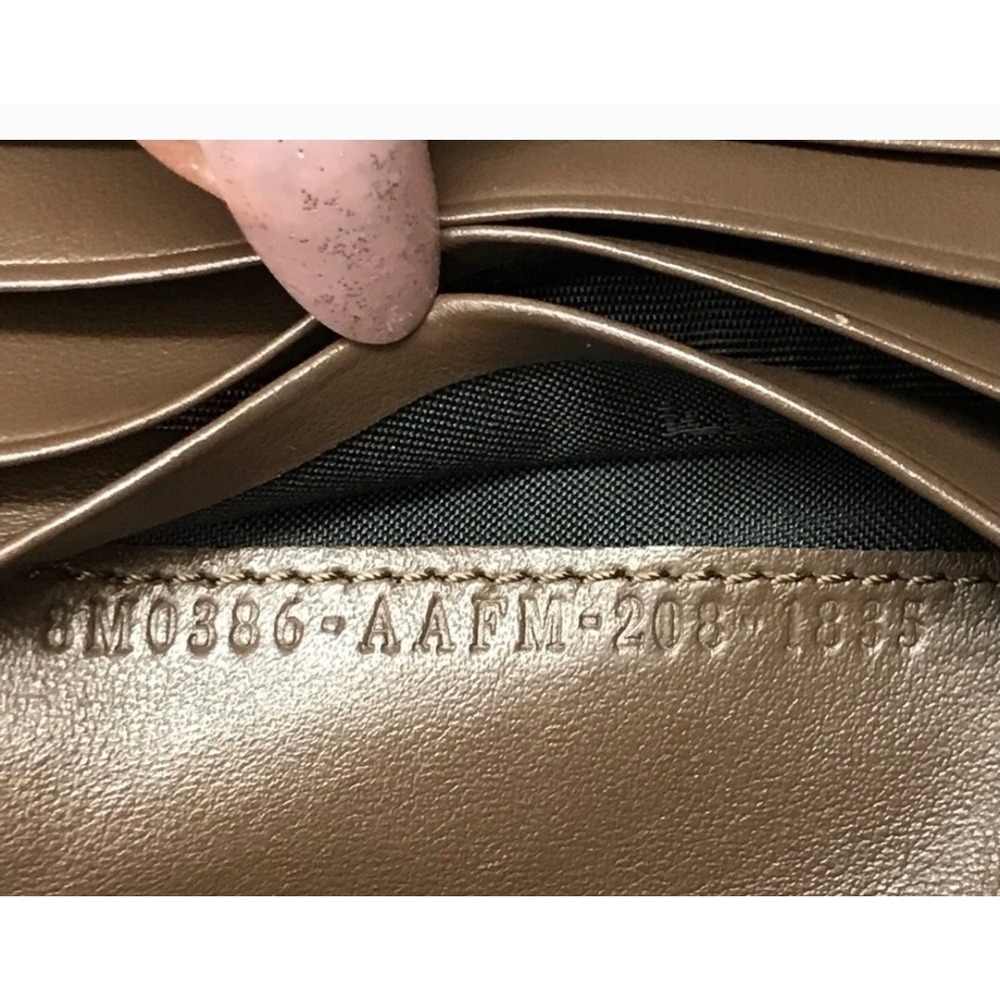 Fendi Roma Wallet FF Logo Snap Closure Bifold Coin Purse - Picture 8 of 13